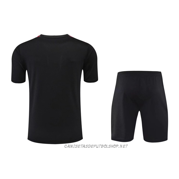 Chandal del Bayern Munich 22-23 Manga Corta Negro - Pantalon Corto
